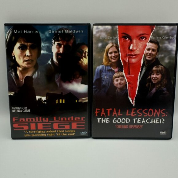 Family Under Siege Fatal Lessons 2000 2004 Mel Harris Erika Eleniak DVD - Picture 3 of 5